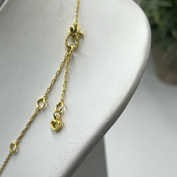 Kate Spade "Mom" Script Pendant Necklace Gold Plated New Gift‎ “Say Yes" - Picture 9 of 9